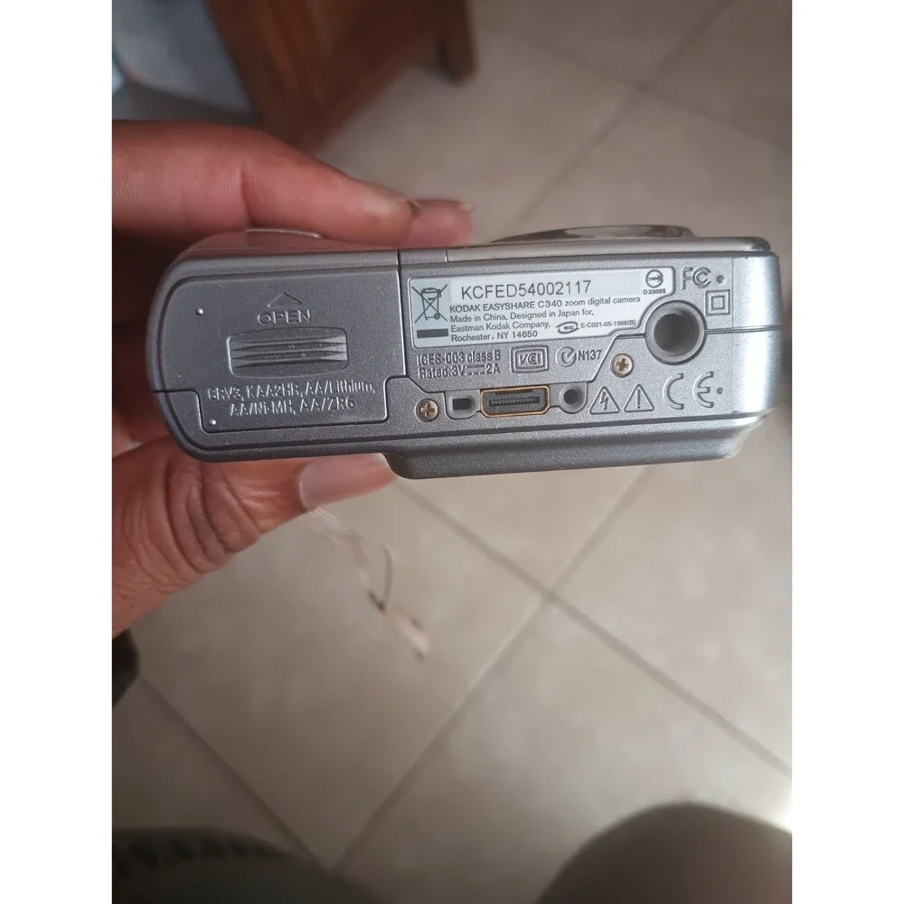 KODAK C340 EasyShare 5.0MP Silver Digital Camera CA